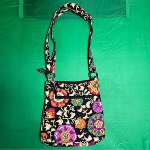 Floral Patterned Crossbody Bag